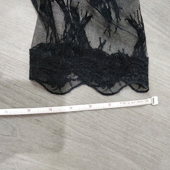 NWOT coverup soft black lace - Picture 6 of 15